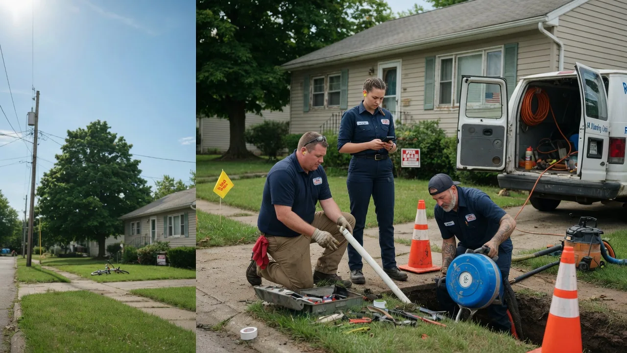 Sewer Line Repair in Elmwood, IL near me